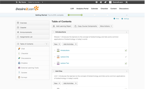 Content & Course Management